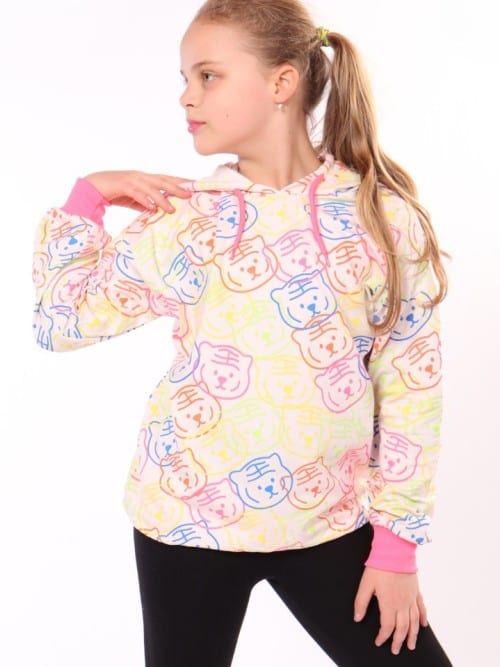 Girls' sweatshirt 22416