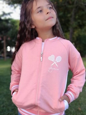 Bomber-Sweatshirt für Mädchen