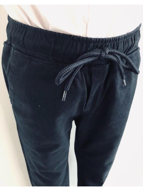 Elegant pants with an elastic band, large sizes