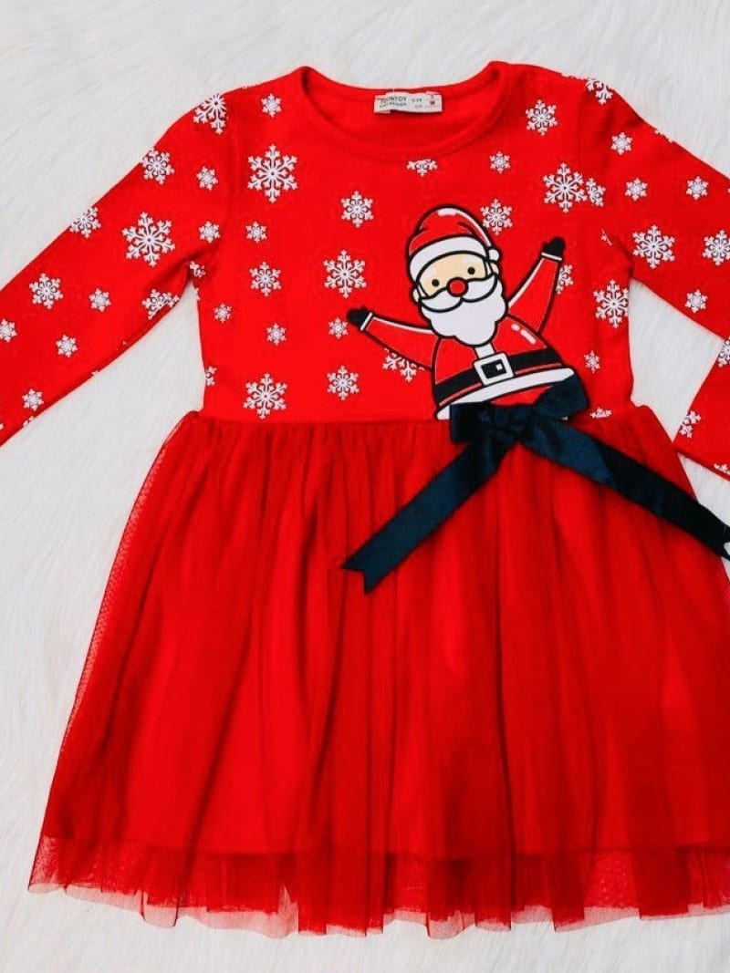 Santa dress with tulle