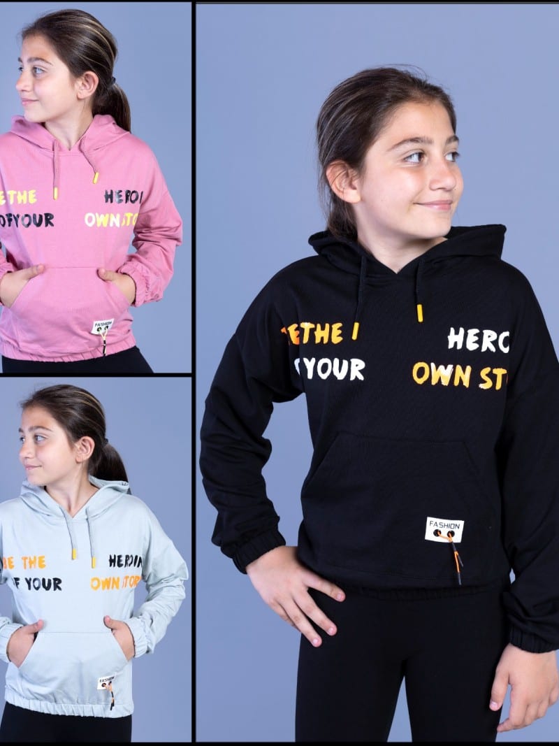 wholesale kids clothing Girls sweatshirt 16706 wholesale Girls sweatshirt 16706